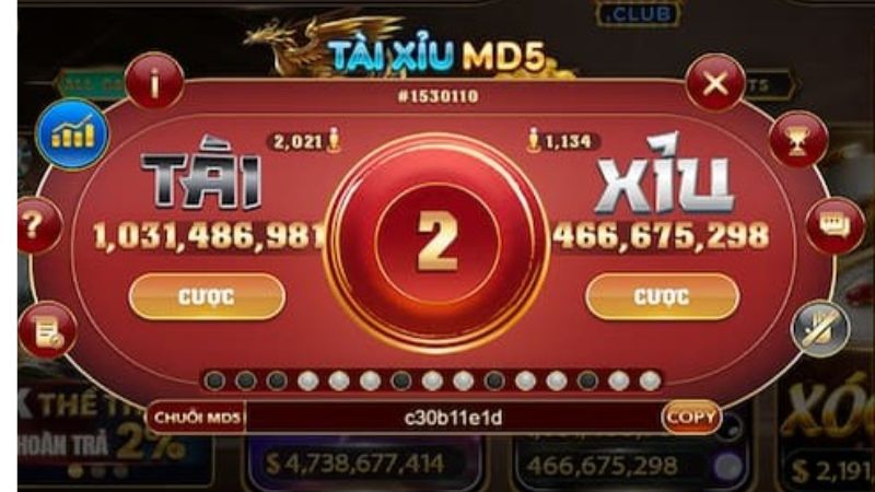 Quan sát bàn cược để soi cầu tài xỉu